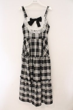 画像1: Lovely Tency / 眞白ありすコラボ ジャンパースカート S クロ O-26-02-16-085-GO-OP-OW-OS