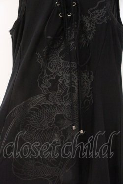 画像2: Qutie Frash / Aラインチュニック  ブラック O-26-02-16-087-QU-TO-OW-OS