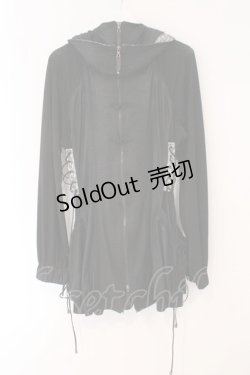 画像1: Qutie Frash / ZIPパーカー  ブラック O-26-02-16-089-QU-TO-OW-OS