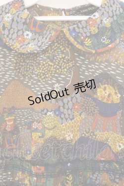 画像2: Jane Marple / Tiny wild walkingドレス  ミックス O-26-02-16-093-JM-OP-OW-OS