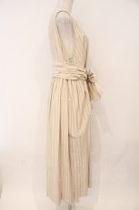 画像4: Jane Marple Dans Le Salon / Old England stripe tablier dress　ワンピース M ベージュ O-26-02-16-096-JM-OP-OW-OS (4)