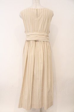 画像5: Jane Marple Dans Le Salon / Old England stripe tablier dress　ワンピース M ベージュ O-26-02-16-096-JM-OP-OW-OS
