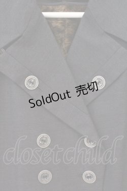 画像2: Jane Marple Dans Le Salon / ファーライナー付きコート M グレー O-26-02-16-098-JM-CO-OW-OS