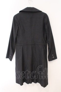 画像3: Jane Marple Dans Le Salon / ファーライナー付きコート M グレー O-26-02-16-098-JM-CO-OW-OS