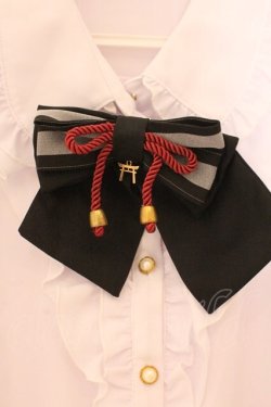 画像2: Amavel / 大鳥居の御稲荷和風ブラウス  シロ O-26-02-16-102-CA-BL-AS-OS