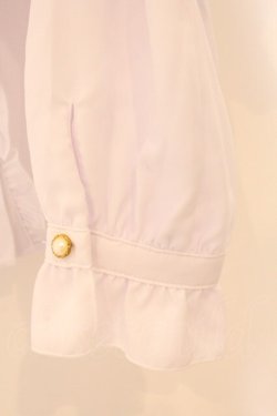 画像4: Amavel / 大鳥居の御稲荷和風ブラウス  シロ O-26-02-16-102-CA-BL-AS-OS