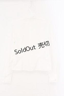 画像3: EXCENTRIQUE / '12W ボウタイ付きシャツ  ホワイト O-26-02-16-103-EL-BL-OW-OS