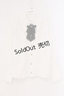 画像1: Amavel / Vampire Nightmareブラウス F シロ×クロ O-26-02-16-104-CA-BL-OW-OS