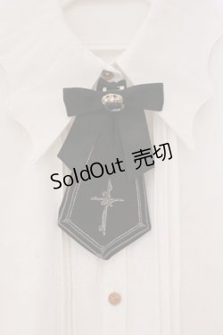 画像2: Amavel / Vampire Nightmareブラウス F シロ×クロ O-26-02-16-104-CA-BL-OW-OS