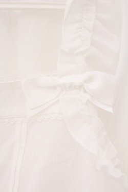 画像2: axes femme kawaii / フリルブラウス M シロ O-26-02-16-106-AX-BL-OW-OS