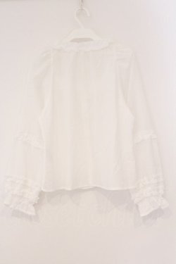 画像4: axes femme kawaii / フリルブラウス M シロ O-26-02-16-106-AX-BL-OW-OS