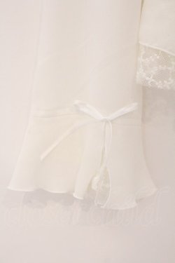 画像3: INGEBORG / ラッフルフリルブラウス 11号 オフシロ O-26-02-16-107-LO-BL-IG-OS