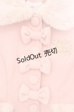 画像2: BABY,THE STARS SHINE BRIGHT / Betty Ribbonショートコート  ピンク O-26-02-16-109-BA-JA-OW-OS