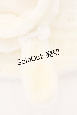 画像5: BABY,THE STARS SHINE BRIGHT / BABYロゴジャガードうさみみファーケープ  アイボリー O-26-02-16-111-BA-JA-OW-OS