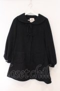 mille fille closet by LODISPOTTO / リボンビジューコート  クロ O-26-02-16-114-LO-CO-IG-OS