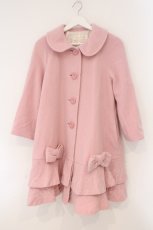 画像1: Leur Getter / フレアフリルコート  ピンク O-26-02-16-115-LU-CO-IG-ZTC051 (1)