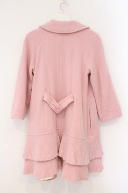 画像4: Leur Getter / フレアフリルコート  ピンク O-26-02-16-115-LU-CO-IG-OS