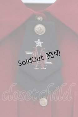 画像2: Amavel / Histoire Epeist ミリタリーシャツブラウス F ワイン O-26-02-16-116-CA-BL-OW-OS