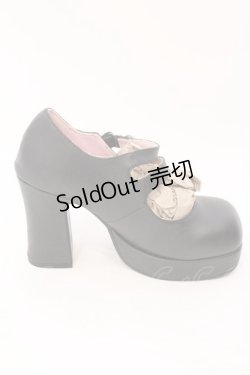 画像6: Demonia / Gothika-09　パンプス つま先~かかと約22cm ブラック O-26-02-16-017-PU-SH-OW-ZT0220B