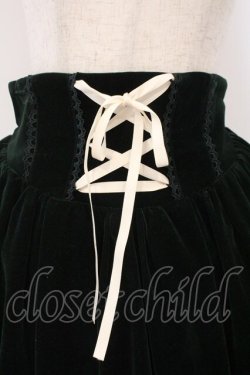 画像2: axes femme kawaii / ベルベットドールスカート M グリーン O-26-02-16-021-AX-OP-OW-OS