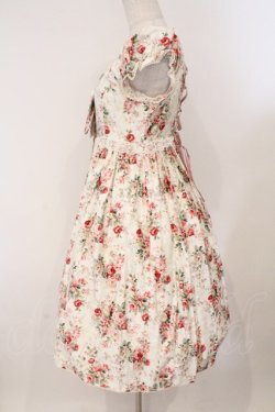画像4: Victorian maiden / ロココブーケブラウスワンピース  ピンク O-26-02-16-024-CL-OP-OW-OS