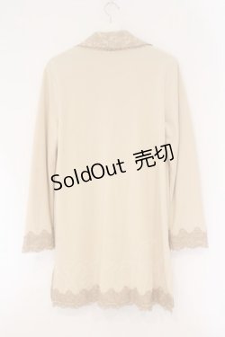 画像2: axes femme / ショールカラーロングカーデイガン M ベージュ O-26-02-17-036-AX-TO-IG-OS