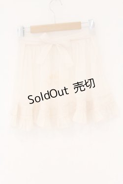 画像3: choker rabbit / 刺繍入りエプロン  生成り O-26-02-17-041-LO-SK-IG-OS