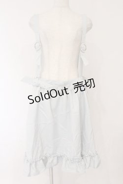 画像1: DearMyLove / ストーンバックルサスフリルスカート 5L ブルーグレー O-26-02-17-043-0-SK-IG-OS