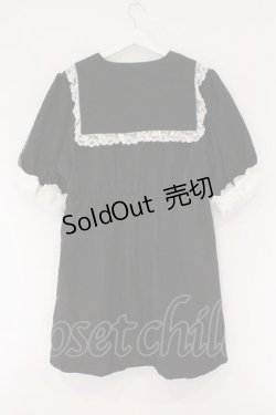 画像3: DearMyLove / キラキラビジューテーラードレースワンピース 5L クロ×シロ O-26-02-17-044-0-OP-IG-OS