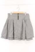 DearMyLove / Dollyシルエットスカート 5L ギンガム クロ×シロ O-26-02-17-047-0-SK-IG-OS