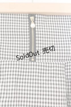 画像2: DearMyLove / Dollyシルエットスカート 5L ギンガム クロ×シロ O-26-02-17-047-0-SK-IG-OS