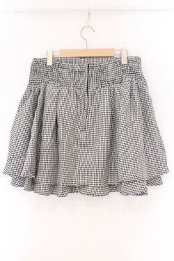 画像3: DearMyLove / Dollyシルエットスカート 5L ギンガム クロ×シロ O-26-02-17-047-0-SK-IG-OS
