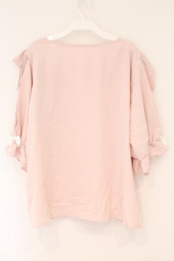 画像3: DearMyLove / 2way肩リボンハートネックブラウス 5L ピンク O-26-02-17-049-0-BL-IG-OS