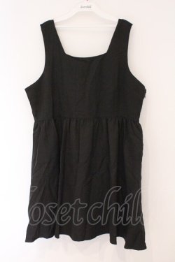 画像1: DearMyLove / バックリボンドレスミニジャンスカ 5L クロ O-26-02-17-051-0-OP-IG-OS