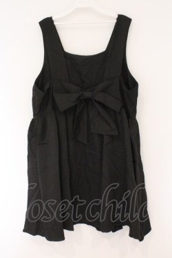 画像2: DearMyLove / バックリボンドレスミニジャンスカ 5L クロ O-26-02-17-051-0-OP-IG-OS