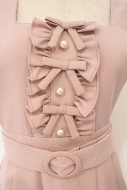 画像2: Ank Rouge / サロペット風ジャンパースカート  ピンク O-26-02-17-006-CA-SK-IG-OS