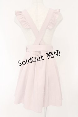 画像3: Ank Rouge / サロペット風ジャンパースカート  ピンク O-26-02-17-006-CA-SK-IG-OS