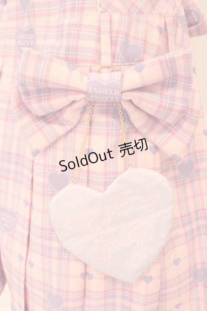 画像3: Angelic Pretty / Sprinkle Heart TartanジャンパースカートSet  ピンク O-26-02-17-007-AP-OP-IG-OS (3)