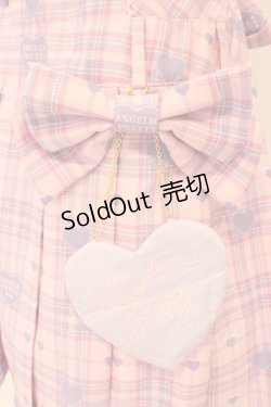 画像3: Angelic Pretty / Sprinkle Heart TartanジャンパースカートSet  ピンク O-26-02-17-007-AP-OP-IG-OS