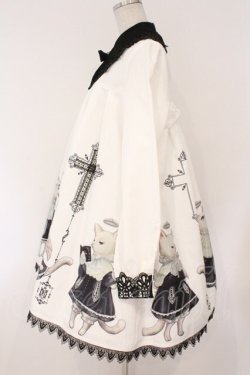 画像4: R-SERIES / 猫の聖歌隊ワンピース  シロ×クロ O-26-02-17-008-EL-OP-IG-OS