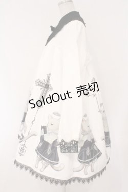 画像4: R-SERIES / 猫の聖歌隊ワンピース  シロ×クロ O-26-02-17-008-EL-OP-IG-OS