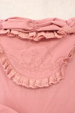 画像3: CRUCIS・南十字 / 猫刺繍ジャンパースカート カチューシャセット  ピンク O-26-02-17-011-LO-OP-IG-OS