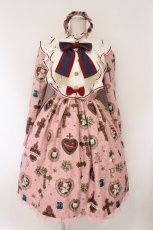 画像1: Angelic Pretty / Noble Collection ワンピース Set  ピンク O-26-02-17-014-AP-OP-IG-OS (1)