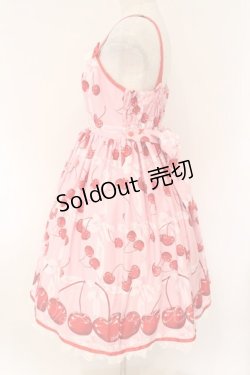 画像4: Angelic Pretty / Charming Cherryジャンパースカート  ピンク O-26-02-17-015-AP-OP-IG-OS
