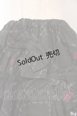 画像2: FRILL / プレゼントボックスプリントスカート  ブラック×濃ピンク O-26-02-17-016-HN-SK-IG-OS