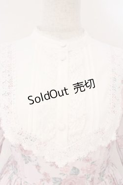 画像2: Chalmiere / クラシカルローズ柄ワンピース M ピンク O-26-02-17-017-0-OP-IG-OS