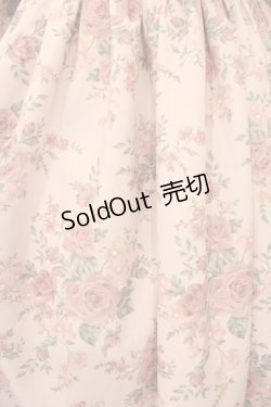 画像3: Chalmiere / クラシカルローズ柄ワンピース M ピンク O-26-02-17-017-0-OP-IG-OS