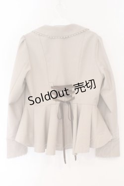 画像4: Chalmiere / ペプラムショートジャケット M ベージュ O-26-02-17-018-0-JA-IG-OS