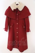 axes femme / ケープセットバッスルコート M アカ O-26-02-17-019-AX-CO-IG-OS