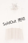 axes femme / タンクレイヤードトップス M オフ×ベージュ O-26-02-17-021-AX-TO-IG-OS